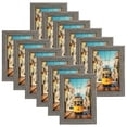 Walmart Grey 4x6 Picture Frames Set of 12, Multiuse for Wall or