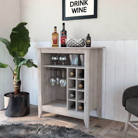 Grey 6 Bar Cabinet With Energetic 1 Shelf And Drawer 1 1-shelf In Ravishing