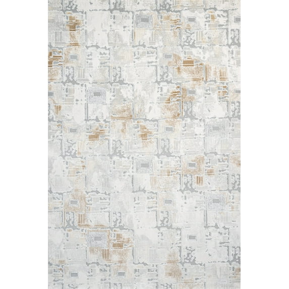 Grey Abstract Area Rugs for Living Room Washable Rugs Boho Moroccan Area Rug Soft Neutral Geometric Bohemian Carpet Distressed Indoor Rug for Bedroom Dining Room Office Foldable Nonslip Rug