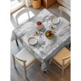 thumbnail image 1 of Grey Abstract Tablecloth Square Table Cloth 54x54,Waterproof Outdoor Table Cloth Covers Decorative Table Protector ,Modern Oil Painted Art Contemporary Washable Table Cover for Kitchen Dinning Party, 1 of 8