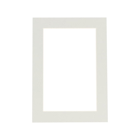 Grey Acid Free 20x24 Picture Frame Mats with White Core Bevel Cut for 16x20 Pictures - Fits 20x24