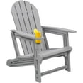 thumbnail image 1 of ENFIRE Adirondack Chair HDPE – Weather-Resistant, Tool-Free 5-Minute Assembly for Patio, Fire Pit, or Lawn Gray, 1 of 8