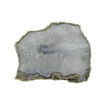 thumbnail image 1 of Grey Agate Cheese Board Organic Handmade with Elegant Gold Edge: Perfect Table Centrepiece & Home Decor, 1 of 8