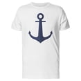 thumbnail image 1 of Grey Anchor Doodle Style T-Shirt Men -Image by Shutterstock, Male x-Large, 1 of 2