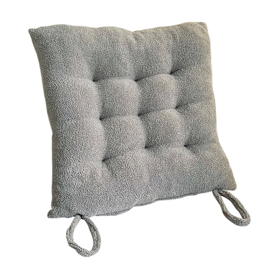 Grey Bayberry Velvet Cushion For Living Room And Dining Chairs 40X40Cm Soft Material And Comfortable