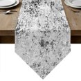 thumbnail image 1 of Grey Black Boho Table Runner Linen Burlap Table Runner 48 Inches Long Retro Ethnic Tribe Abstract Art Dresser Scarves for Kitchen Island Coffee Dining Room Party Wedding Holiday Decoration 13"x48", 1 of 8