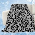 thumbnail image 1 of Grey Black Botanical Cooling Blanket,Lightweight Breathable Summer Throw Blanket with Double Sided Cold Effect,Pastoral Spring Floral Summer Art Picnic Blankets Bed Sheet for Hot Sleepers 40"x60", 1 of 8