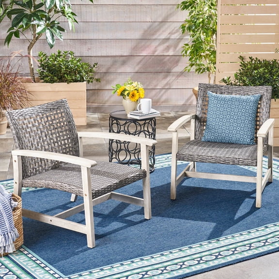 Grey + Black Main Colors - Antique Look with Comfort - Outdoor Picnic / Enjoy a Hand - crafted Outdoor Seating