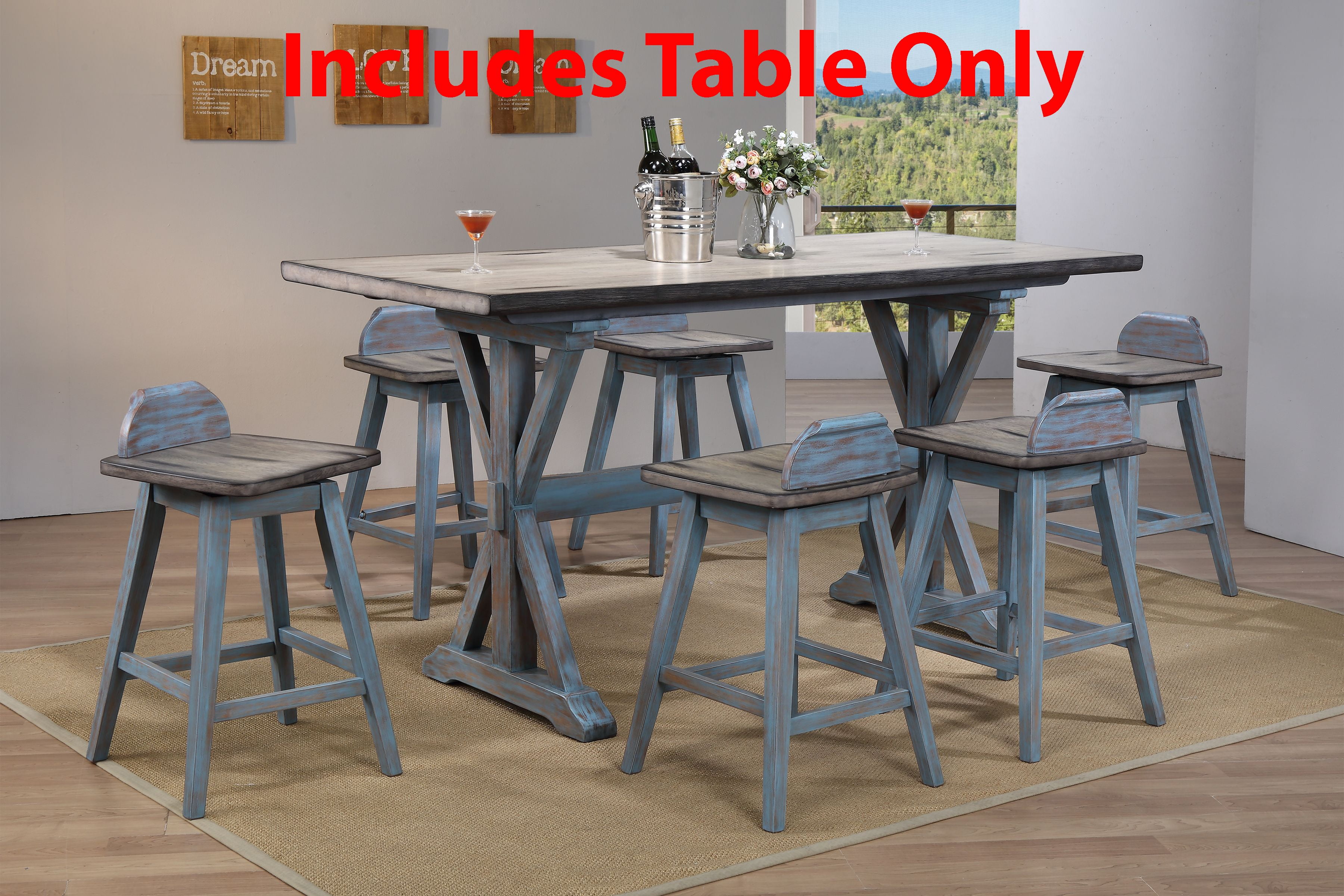 Blue ridge online counter height table