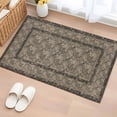 thumbnail image 1 of Grey Boho Entryway Rug 2'x3'&nbsp; Non Slip Front Door Mats, Vintage Ethnic Tribe Abstract Art Floral Entrance Rugs Indoor Outdoor Carpet, Washable Floor Mats Small Area Rug for Bedroom Kitchen, 1 of 8