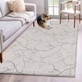 thumbnail image 1 of Grey Branches Area Rug 4x6 Washable Rug Non Slip Vintage Art Farmhouse Large Area Rug Indoor Floor Carpet for Entryway Bedroom Kitchen Living Room Home Office Dining Room Nursery, 1 of 8