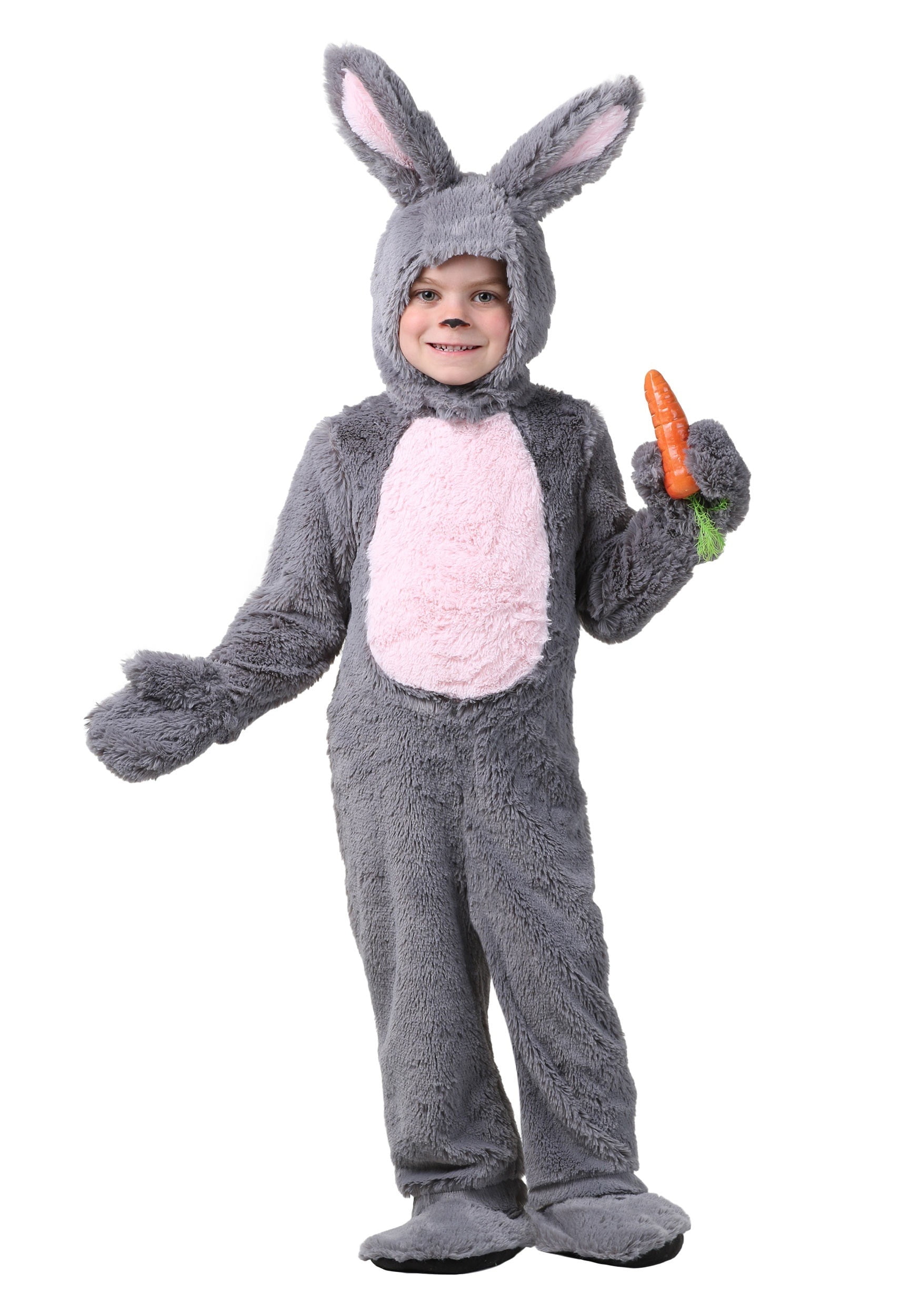 Toddler Bunny Costume Grey Toddler Bunny Costume Grey
