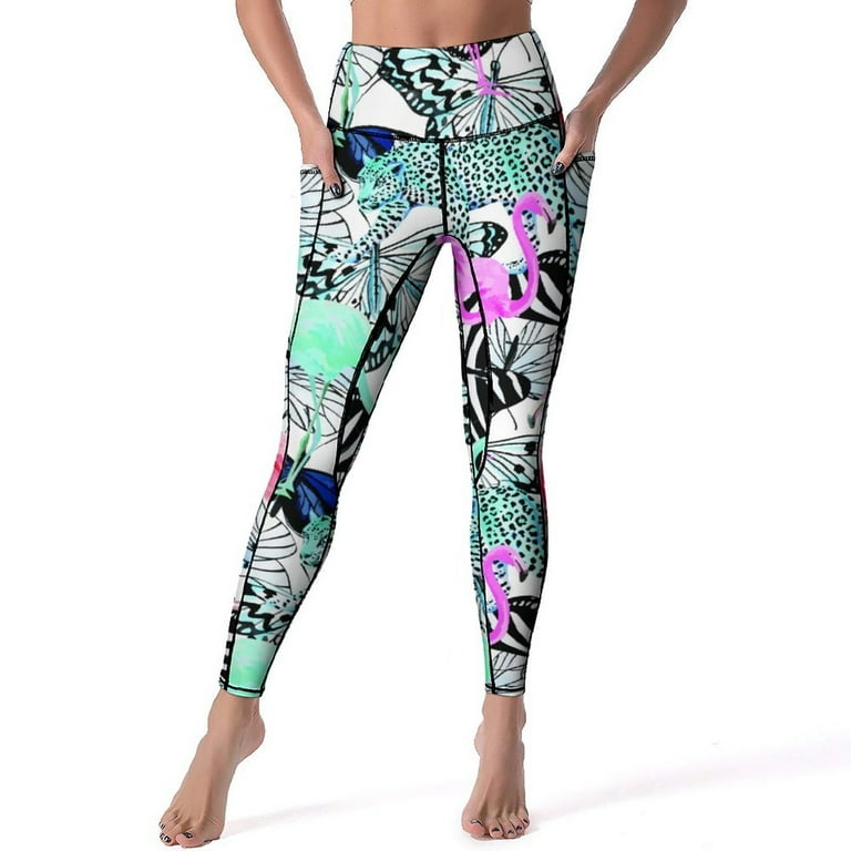 Cheetah workout pants best sale
