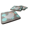 thumbnail image 1 of Grey Chicken Foam Coaster Set of 4, 1 of 3
