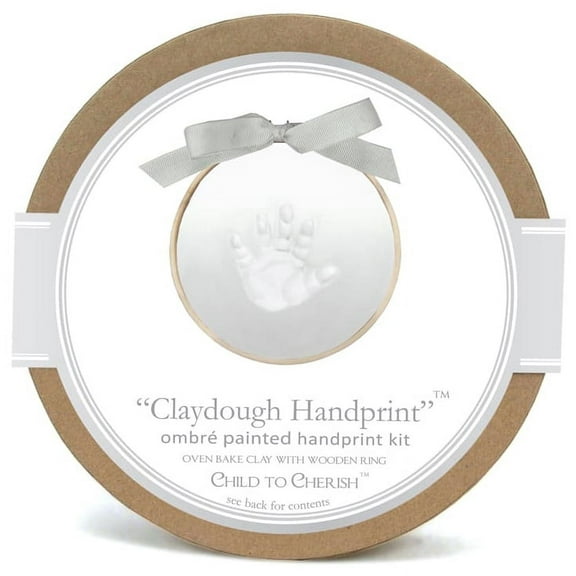 Grey Child to Cherish Baby Ombre Painted Claydough Handprint Kit - 159670