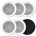 thumbnail image 1 of Grey Christmas Snowflake Coasters Set of 6, Absorbent Coasters for Drinks, Xmas Winter Modern Textured Coaster for Desk Coffee Table Protection, Home Decor House Warming Gifts 4", 1 of 8