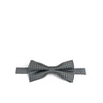 thumbnail image 1 of Grey Classic Diamond Patterned Bow Tie, 1 of 1