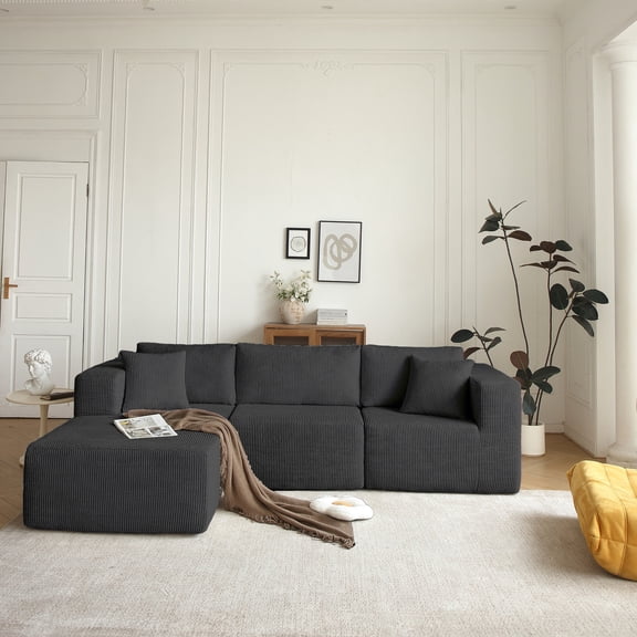 Grey Color & Elegant Appearance - Living Room, Aesthetic Enhancement