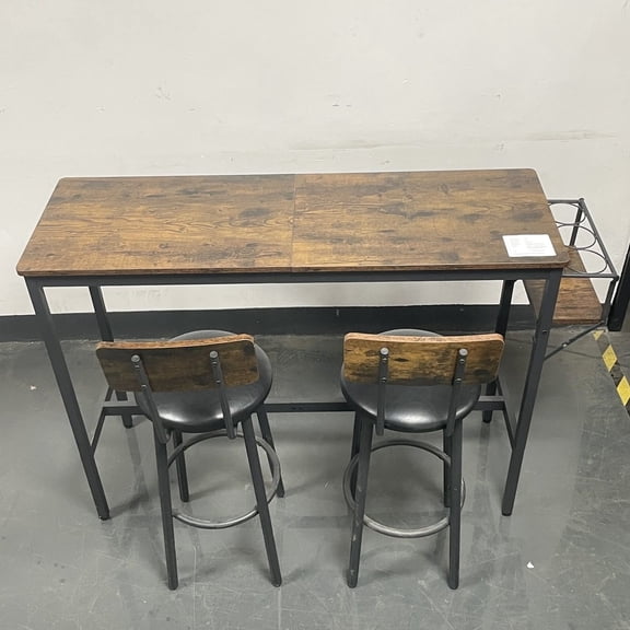 Grey Color Scheme - Space - Saving Design - Any Home Place - Pull Out Stools Anytime