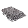 thumbnail image 1 of Grey Concentric Circles Blanket Throw, 1 of 1
