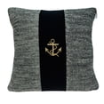 thumbnail image 1 of Grey Cotton Pillow Cover With Poly Insert, 1 of 3