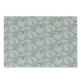 thumbnail image 1 of Grey Cutting Board, Big Leaves on Old Fashion Floral Background Feminine Dramatic Style Retro Graphic Print, Decorative Tempered Glass Cutting and Serving Board, Small Size, Grey, by Ambesonne, 1 of 1