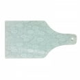 thumbnail image 1 of Grey Cutting Board, Different Sized Circles and Rounds Simple Geometric Style Graphic Print Shabby Home, Tempered Glass Cutting and Serving Board, Wine Bottle Shape, Grey White, by Ambesonne, 1 of 1