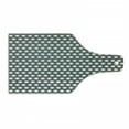 thumbnail image 1 of Grey Cutting Board, Shadowed Holes Circular with Disc Forms Unusual Round Styled Pattern Design, Decorative Tempered Glass Cutting and Serving Board, Wine Bottle Shape, White, by Ambesonne, 1 of 5