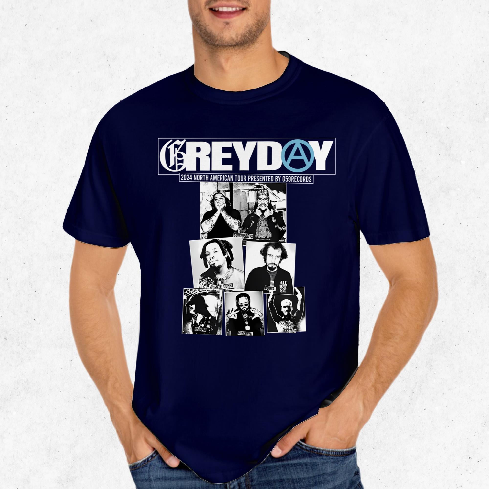 Grey Day 2025 North American Tour TShirt Iconic and Stylish Unisex All Size