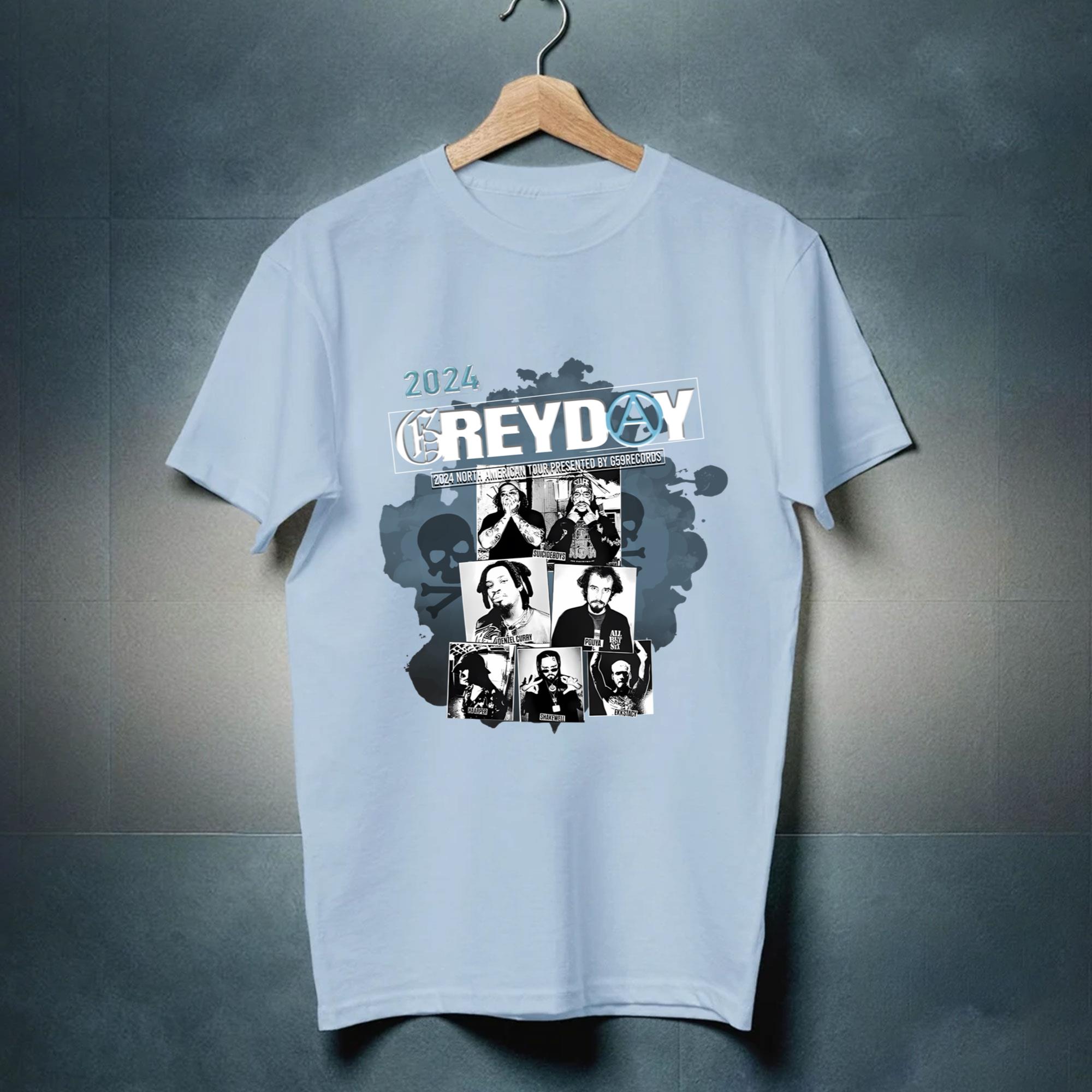 Grey Day 2025 Tour Shirt, Suicideboys Band Fan Shirt, Suicideboys 2025