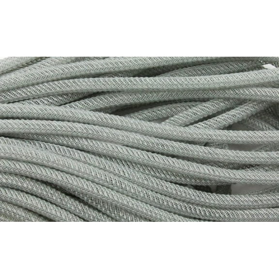 Grey Deco Flex Tubing, 8mm x 30 Yards (90 feet)