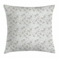 thumbnail image 1 of Grey Decor Throw Pillow Cushion Cover, Natural Beauty Flower Hand Drawn Peonies Bouquet Florets Romantic Feminine Home Decor, Decorative Square Accent Pillow Case, 20 X 20 Inches, Light, by Ambesonne, 1 of 2