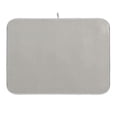 thumbnail image 1 of Grey Dish Drying Mat 18x24 Absorbent Microfiber Draining Rack Pad for Kitchen Counter Sink, 1 of 8