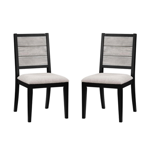 Grey Dove Fabric Chairs - Chic Look for Dining Room