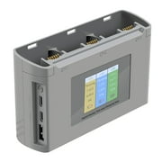Grey Drone Battery Charger Two Way Hub Intelligent Charging for DJI Mini 2/Mini SE Spare Part Accessory