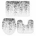 thumbnail image 1 of Grey Eucalyptus Bath Mat 3 Piece Bathroom Rug Set, Spring Botanical Weeping Plant Aesthetic Non Slip Bath Rug Contour Mat and Toilet Lid Cover, Absorbent Shower Mats Soft Bath Rugs and Mats Sets, 1 of 8