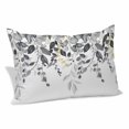 thumbnail image 1 of Grey Eucalyptus Pillow Protectors with Zipper Standard Size, Watercolor Spring Weeping Botanical Soft Brushed Microfiber Breathable Throw Pillow Covers, Pillowcase for Couch Sofa Bedroom 20"x26", 1 of 9