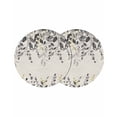 thumbnail image 1 of Grey Eucalyptus Round 13 Inch Placemats Set of 2, Farmhouse Weeping Leaves on Linen HeatResistant Non Slip Place Mats for Dining Table, Wipeable Braided Kitchen Table Mats for Housewarming, 1 of 9