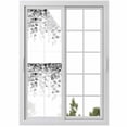 thumbnail image 1 of Grey Eucalyptus Window Privacy Film, Spring Botanical Weeping Plant Aesthetic Static Cling UV Sun Blocking Heat Control Window Tint, Non-Adhesive One Way Windows Privacy Cover 17.7''x78.7'', 1 of 7
