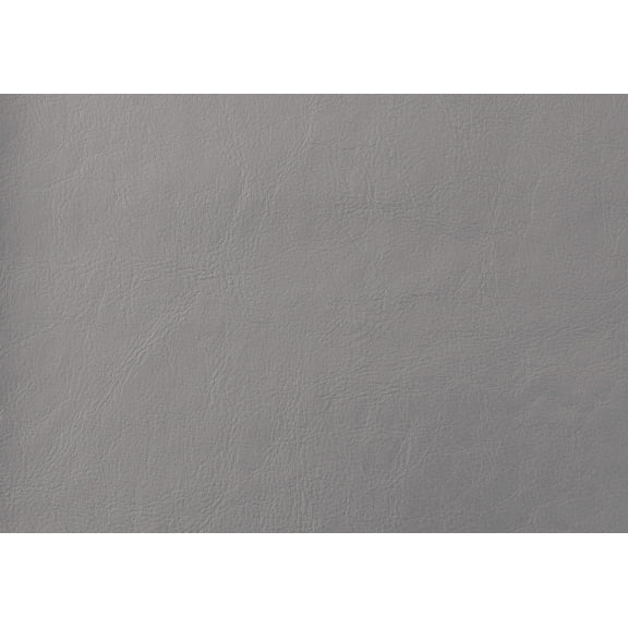 Grey Faux Leather Twin Upholstered Platform Bed Frame - Transitional Style, Low Profile, Soft & Durable for Small Bedrooms, Apartments, Condos - 43"L x 81"W x 46"H