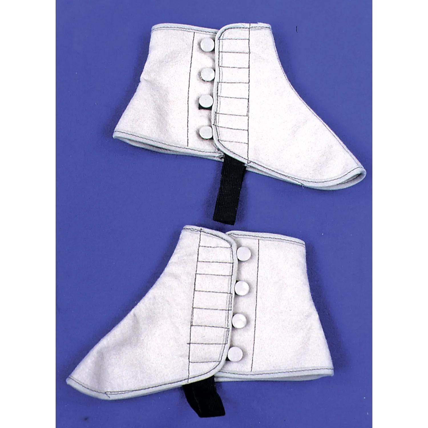 Spat Accessory Grey Felt Spats Adult Halloween Accessory - Walmart.com