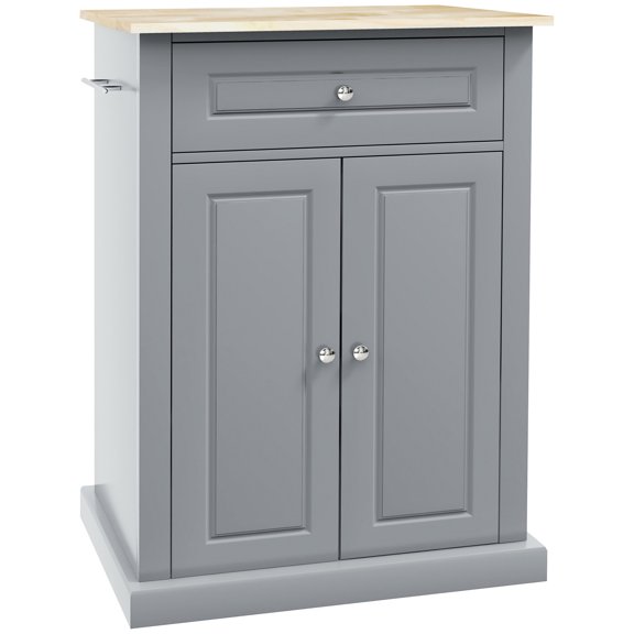 Grey Finish - Adjustable Shelf for Custom Storage - Kitchen Workspace - Fits Varying Items