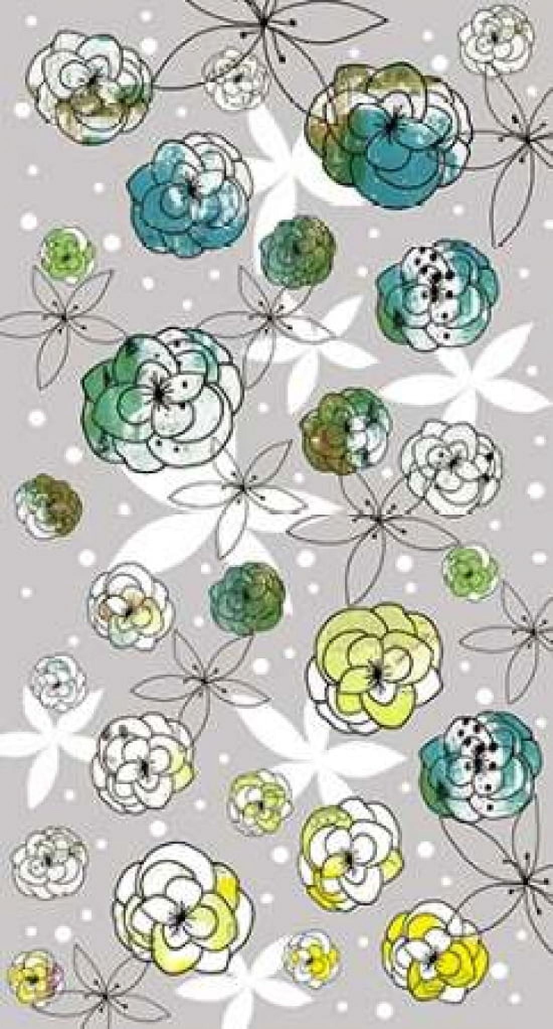 Grey Floral Canvas Art - Sarah Ogren (24 x 36)