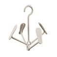 thumbnail image 1 of Grey Foldable Shoe Drying Rack for Multi-Purpose Use, 1 of 7