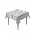 thumbnail image 1 of Grey Forest Table Cloth, Gray Tree Oil Painting Contemporary Abstract Art Waterproof Tablecloth for Square Tables, Reusable Washable Fabric Table Cover for Restaurant Kitchen Dining Tables 54"x54", 1 of 6