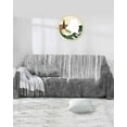 thumbnail image 1 of Grey Forest Tree Sofa Covers for 3 Cushion Couch,Washable Sectional & L Shape Couch Covers for Dog/Cat/Kid,Farmhouse Country Nature Scenic Painting Non Slip Sofa Slipcover Tassel Futon Cover 71x150, 1 of 8