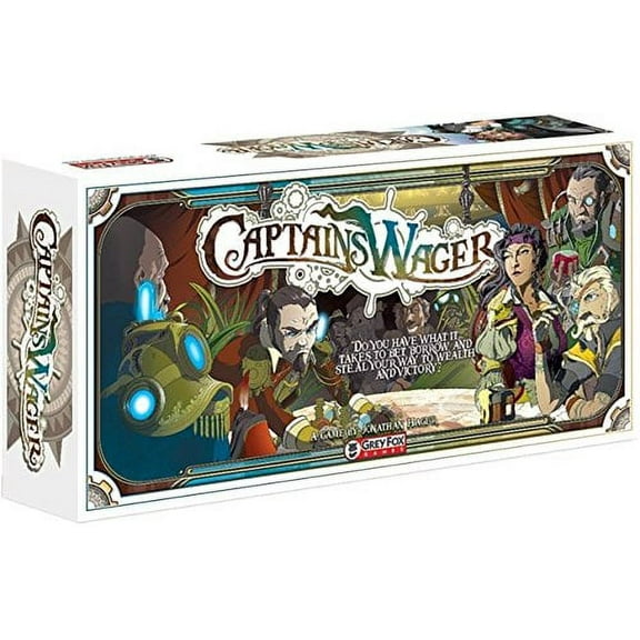 Grey Fox Games Captain's Wager Board Game