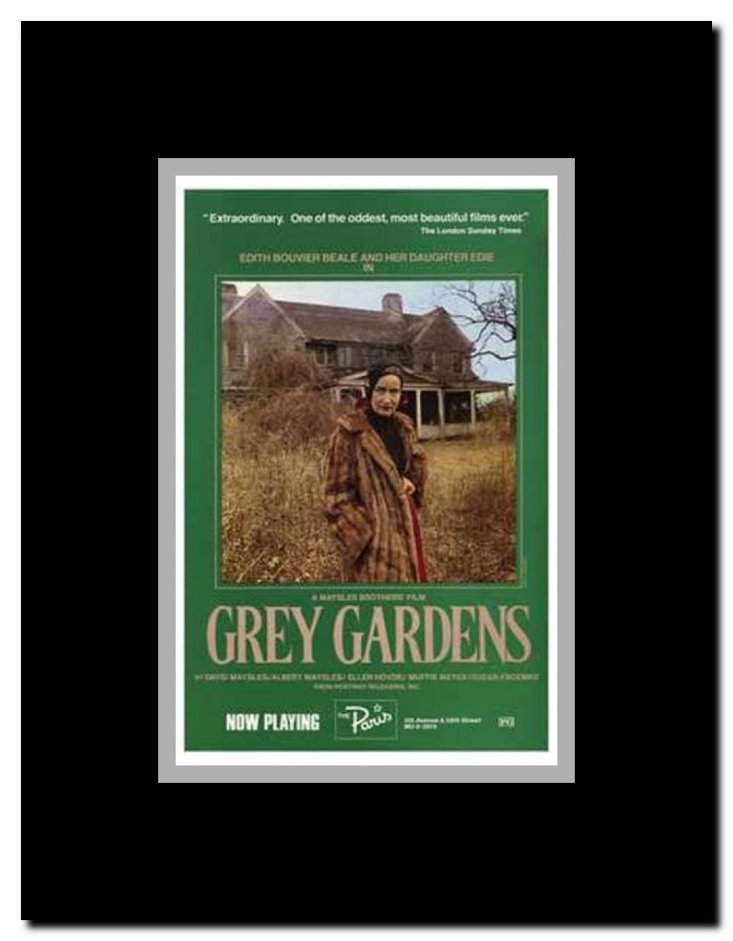 Grey Gardens Framed Movie Poster