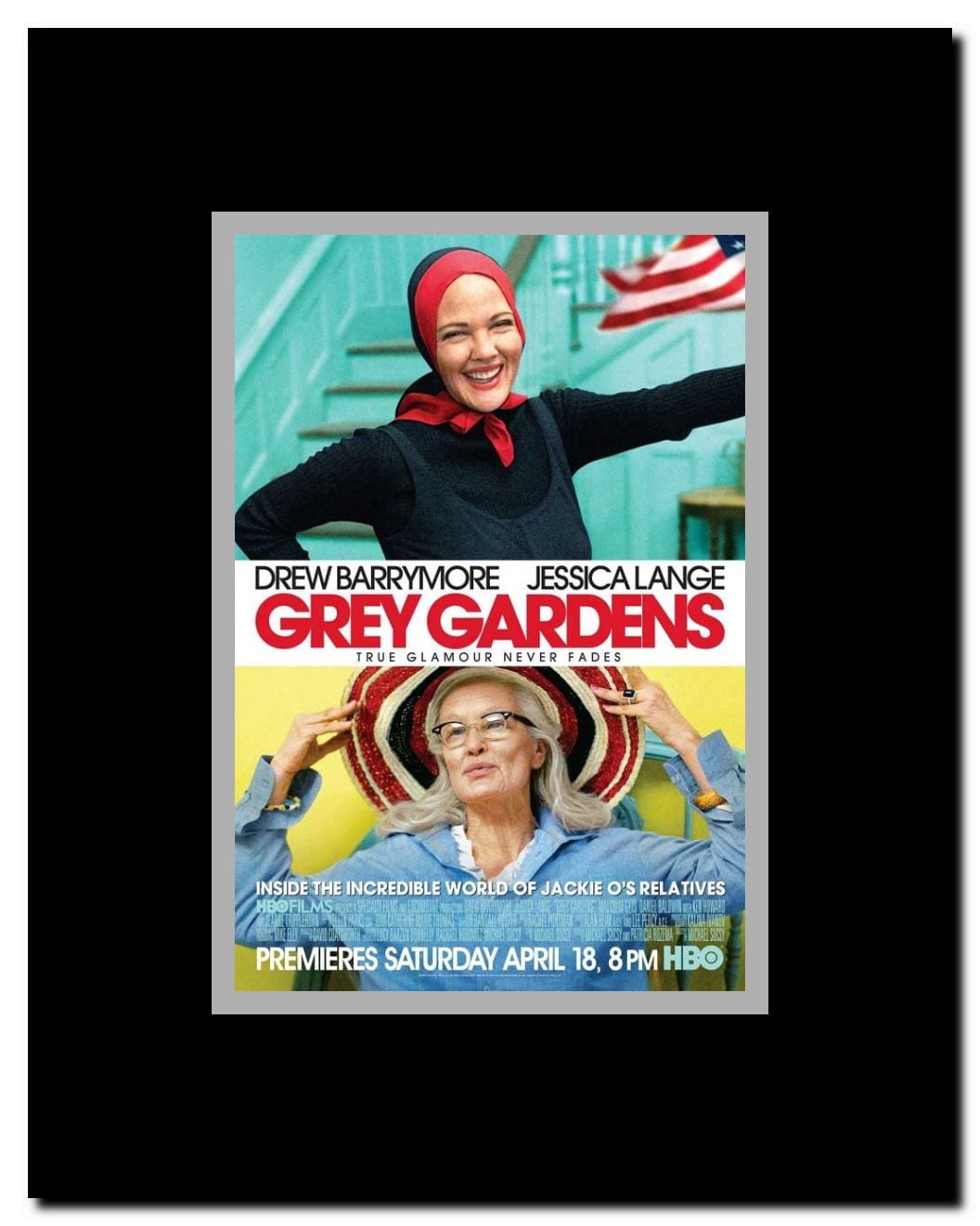 Grey Gardens (TV) Framed Movie Poster