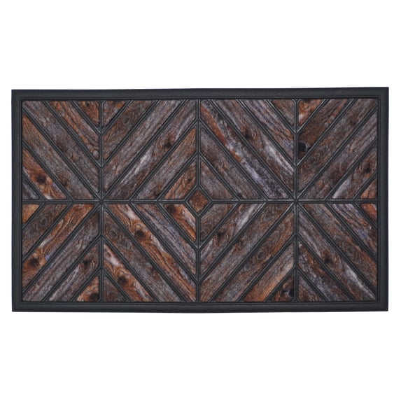 Grey Geometric 18" x 30"